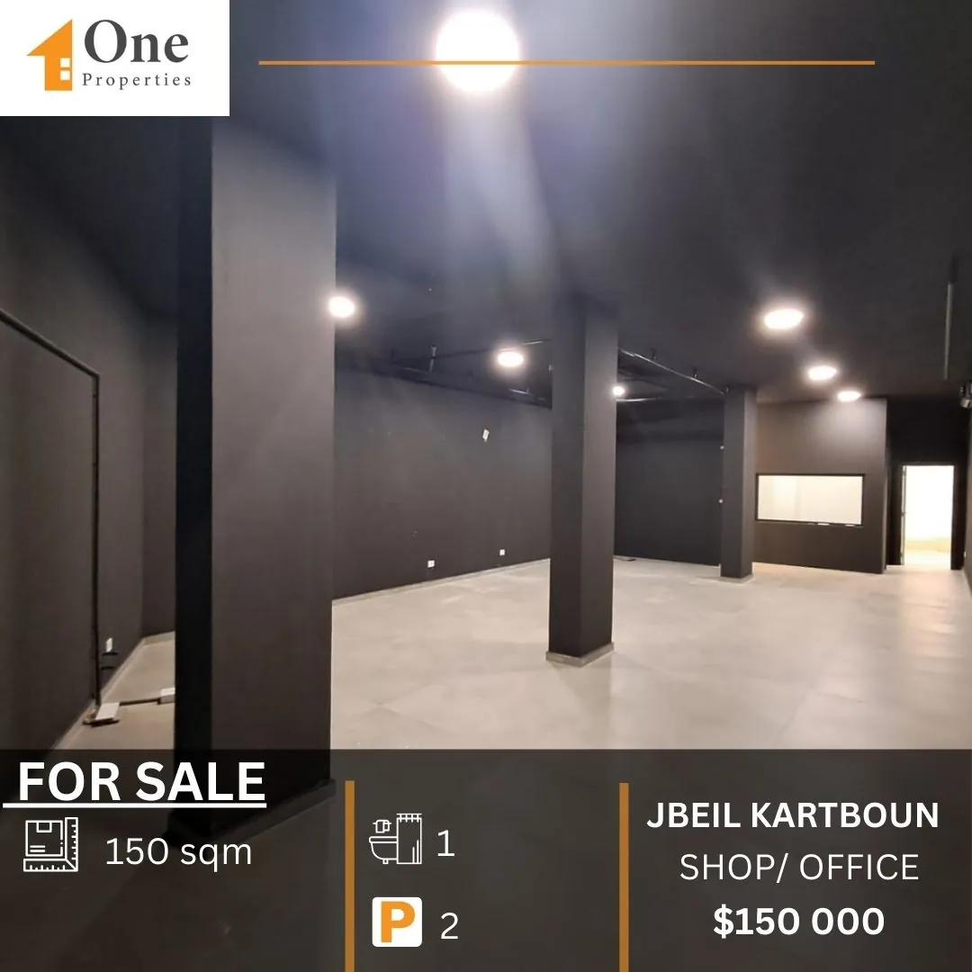 Shop / Office For Sale In Jbeil Kartboun