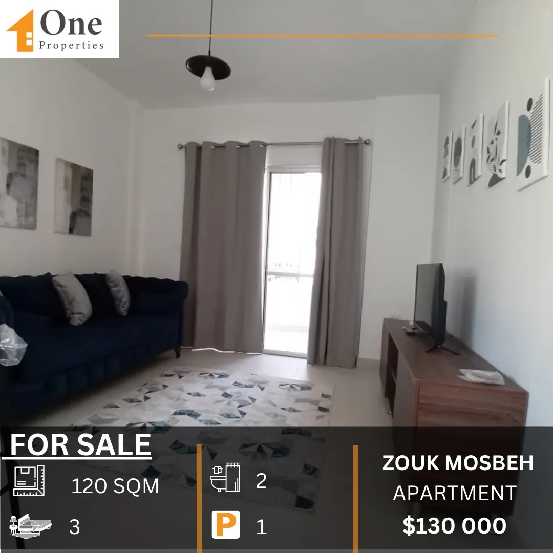 Furnished Apartment For Sale In Zouk Mosbeh