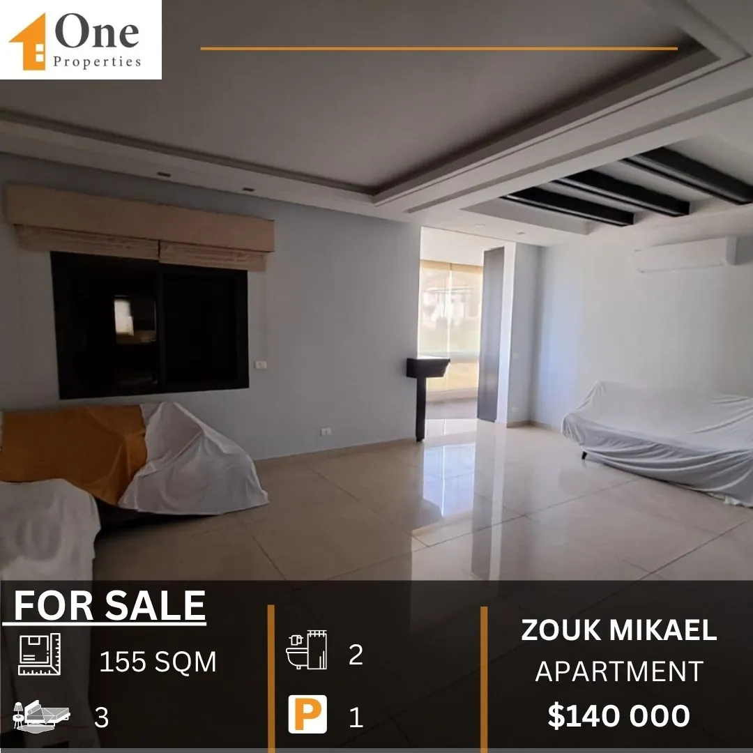 Semi-Furnished Apartment For Sale In Zouk Mikael
