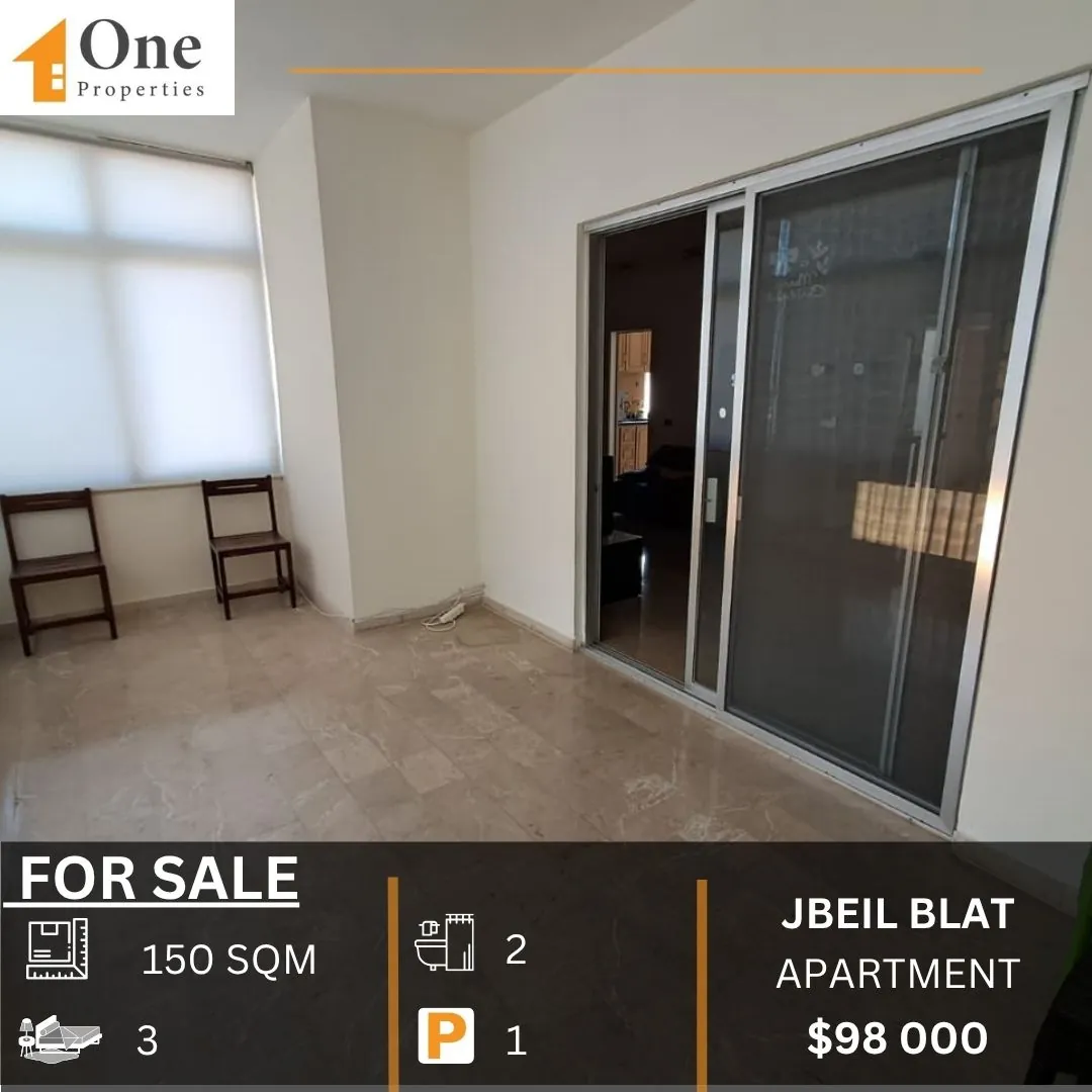 Apartment For Sale In Jbeil Blat