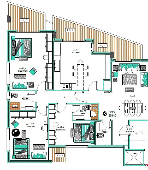 Apartment for Sale in Koura — الصورة 3