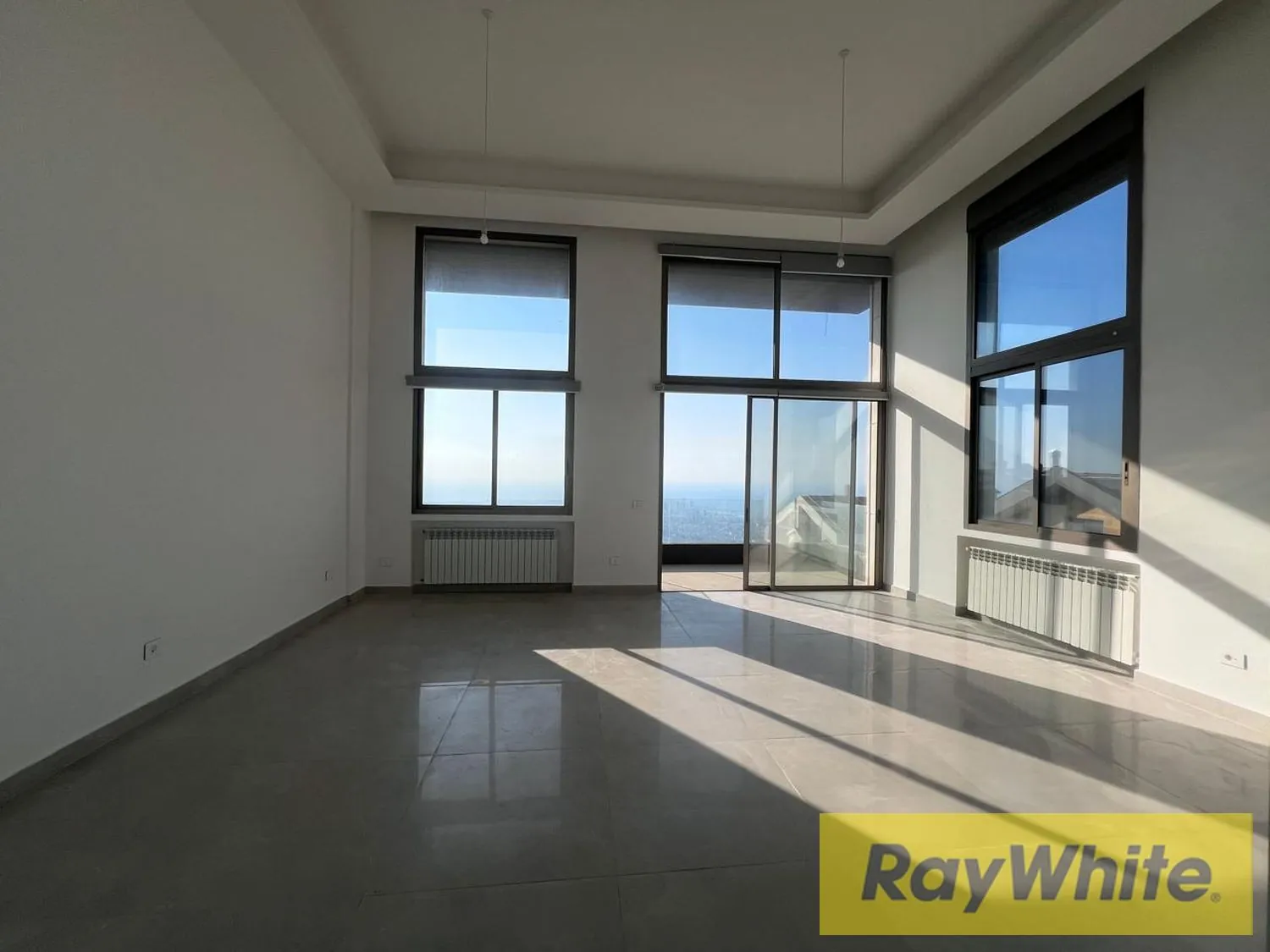 Duplex With Panoramic Sea And City View For Sale In Beit Mery