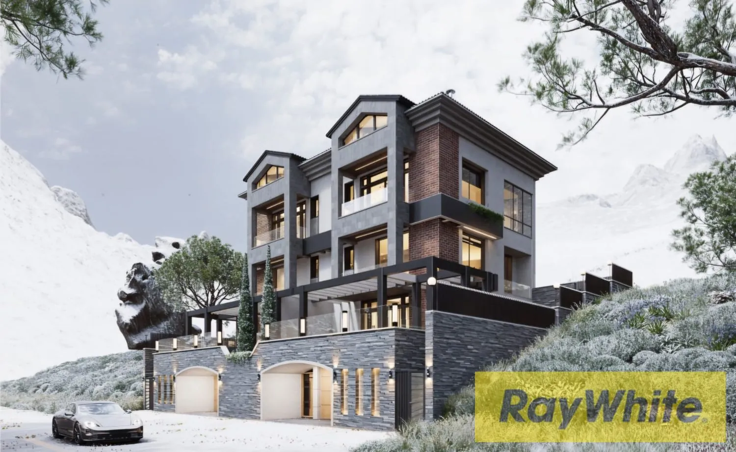 Luxury Private Villa For Sale In Zaarour – 500 Sqm Triplex With Rooftop And Garden — الصورة 2