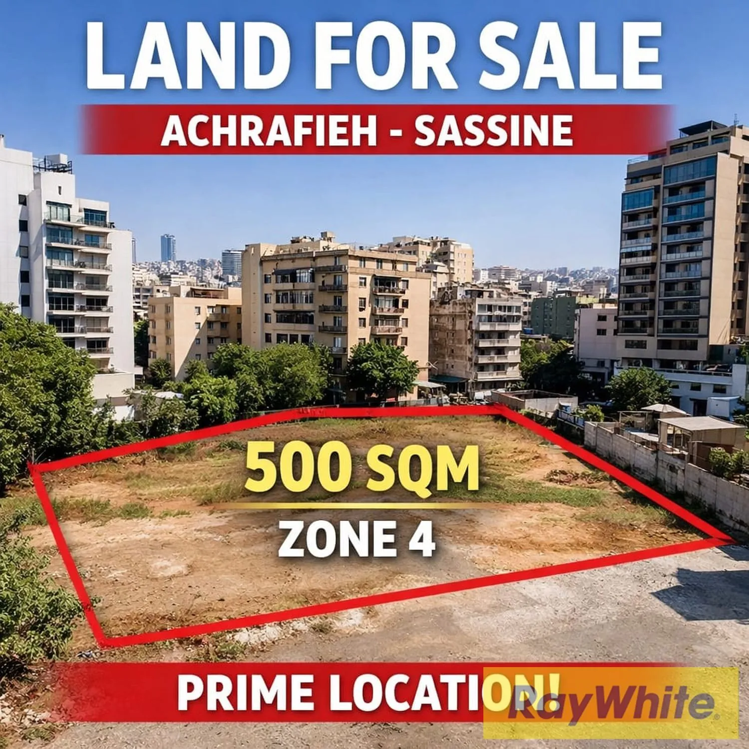 Prime Land For Sale In Achrafieh – Sassine — photo 2