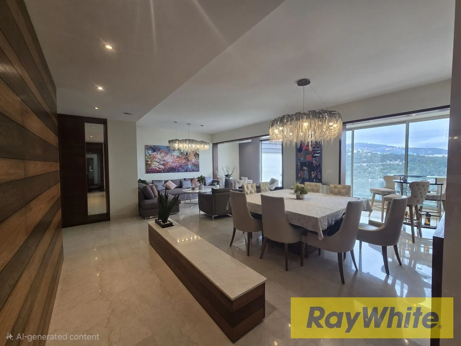 Furnished Apartment For Rent In Rabweh – Open View — الصورة 2
