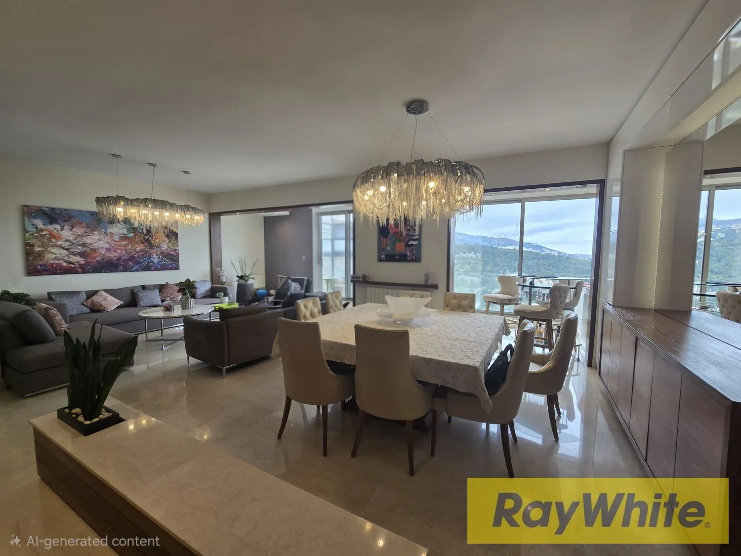 Furnished Apartment For Rent In Rabweh – Open View — الصورة 3