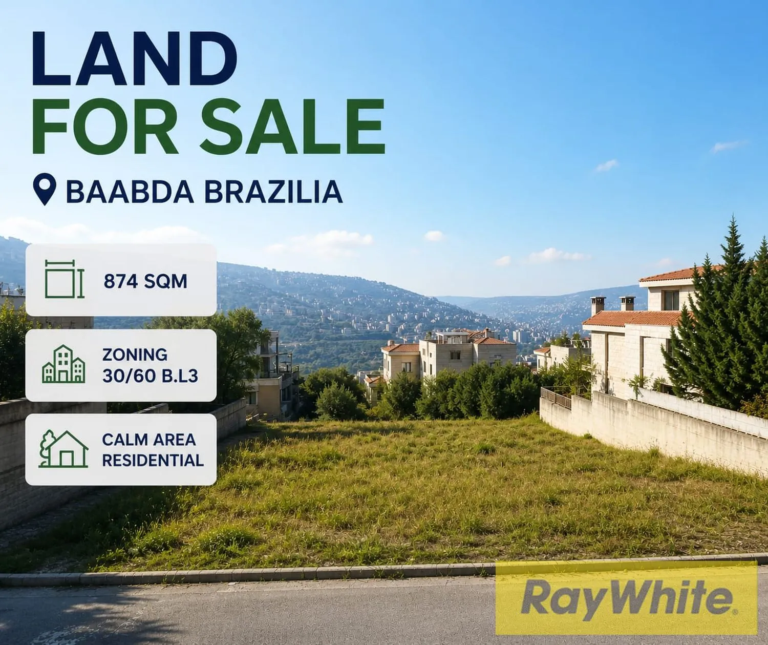 Land For Sale In Baabda Brazilia — photo 2