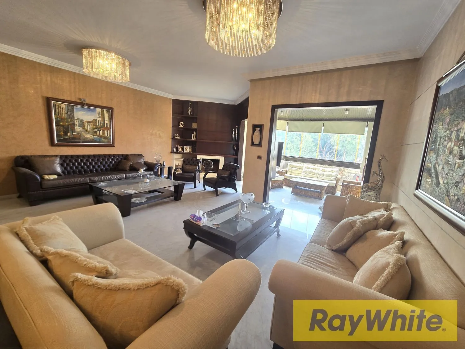 Apartment With Terrace For Sale In Awkar