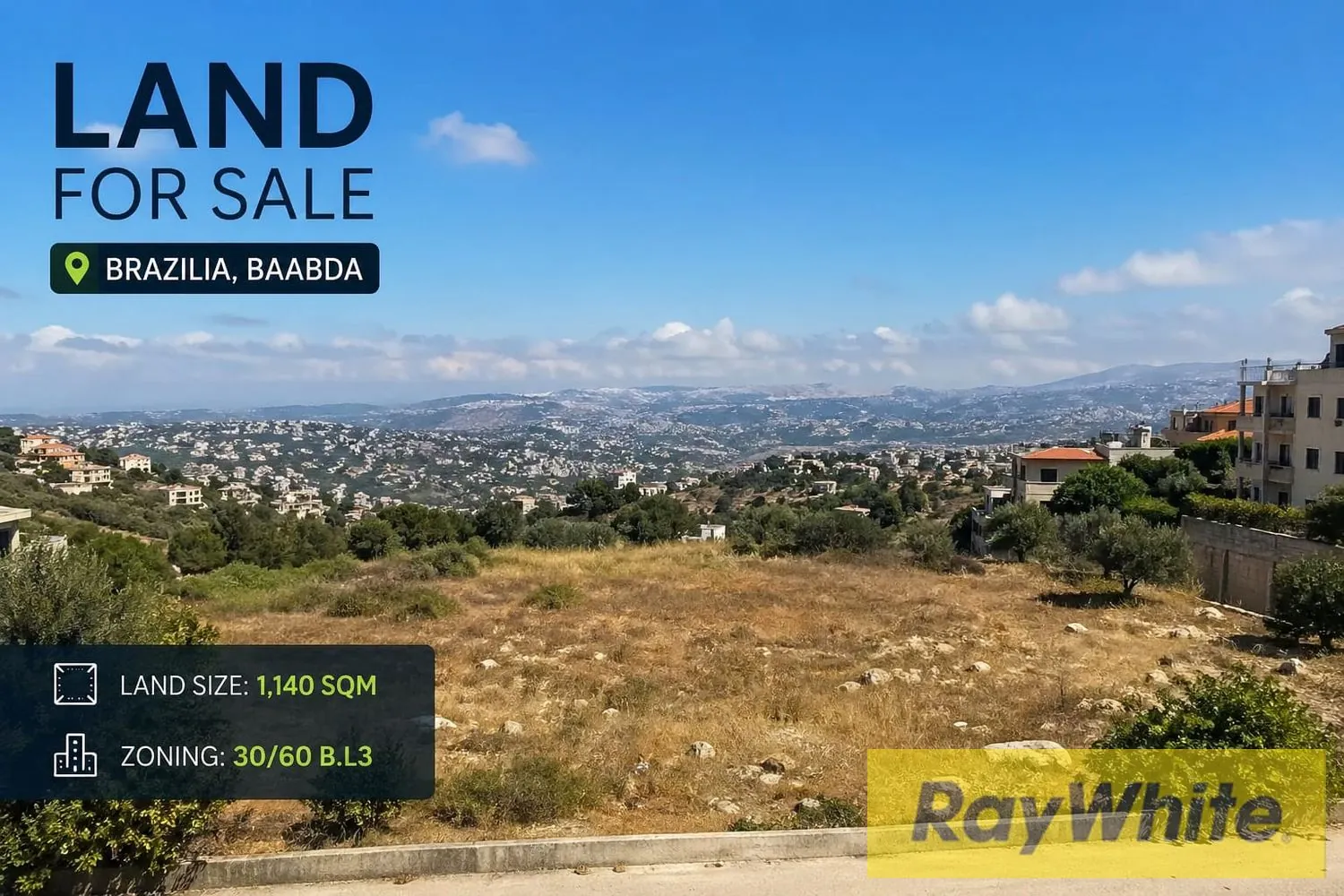 Land For Sale In Baabda Brazilia