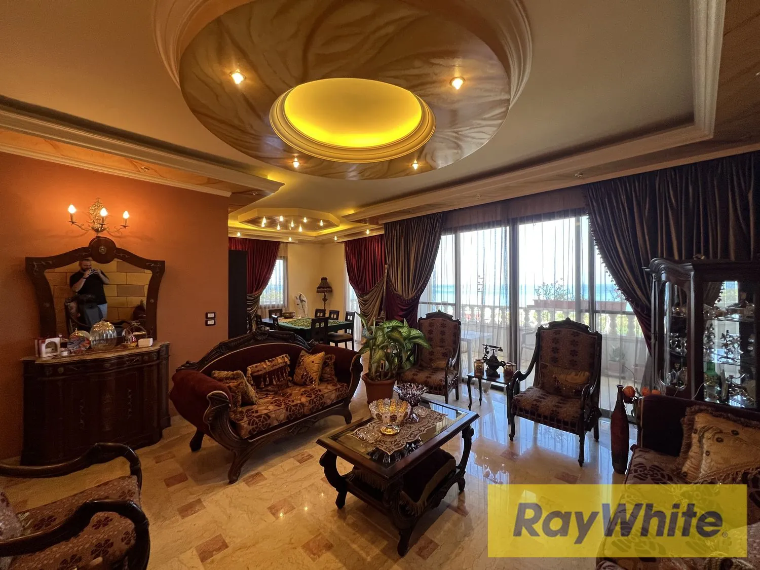 Used Furnished Apartment For Sale In Almoun With A Beautiful Sea View.
