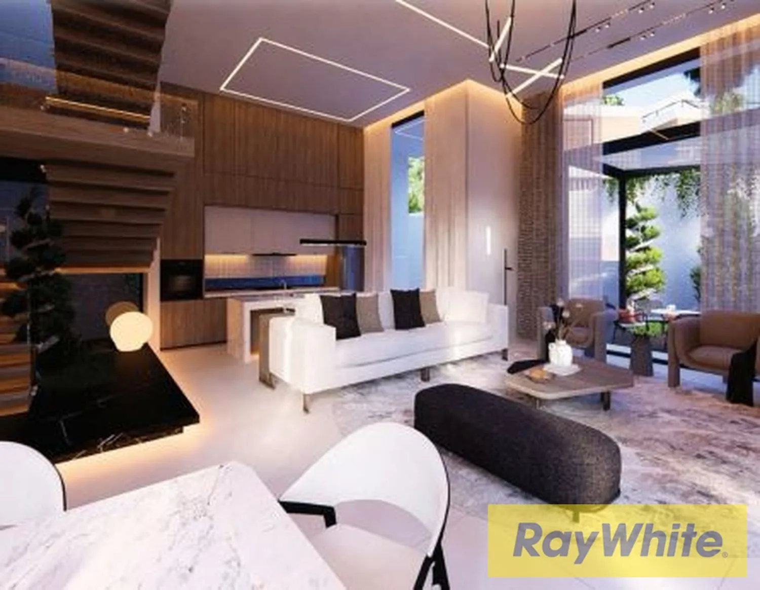 High Luxury Under Construction Triplex For Sale In Btouratij, North Lebanon With Open Panoramic Mountains And Sea View. — الصورة 2