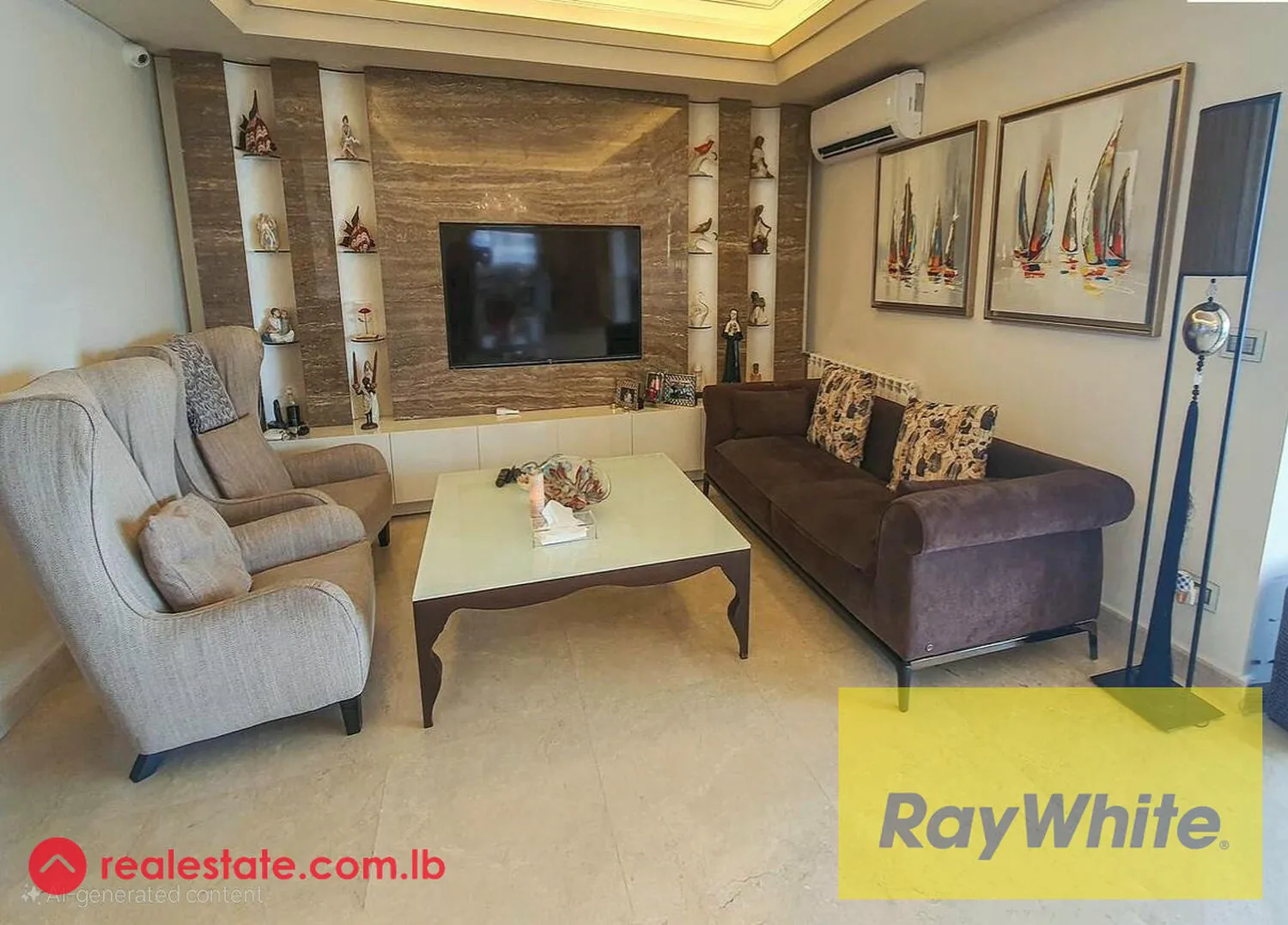 Furnished Apartment With Panoramic View For Sale In Mtayleb