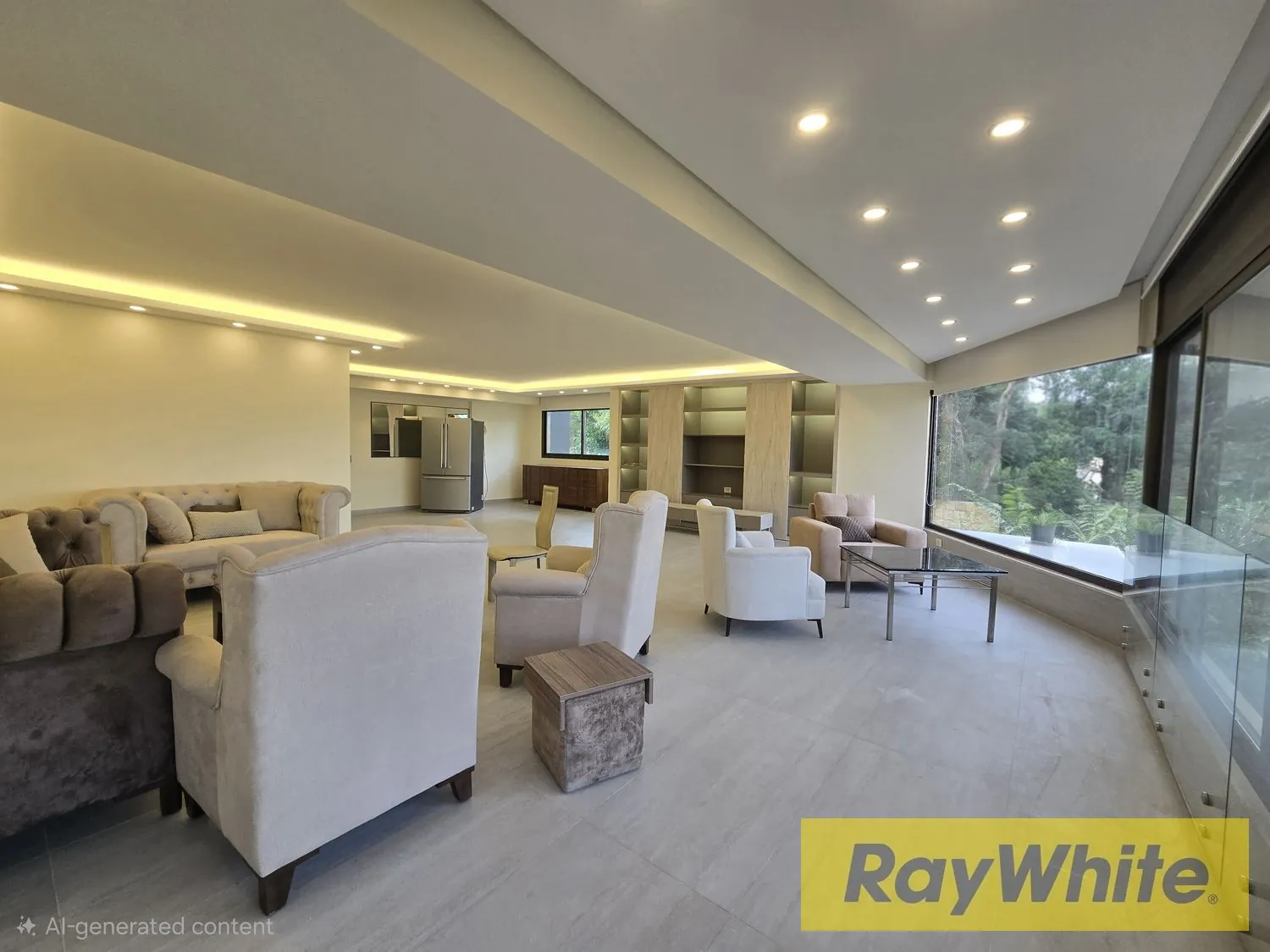 Modern 260 Sqm Apartment For Rent In Mtayleb – Panoramic Sea View — الصورة 4