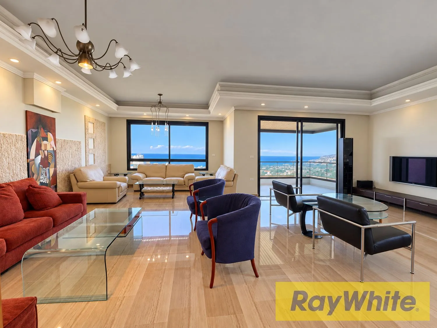 Apartment For Rent In Biyada | Prime Location With Panoramic Sea View