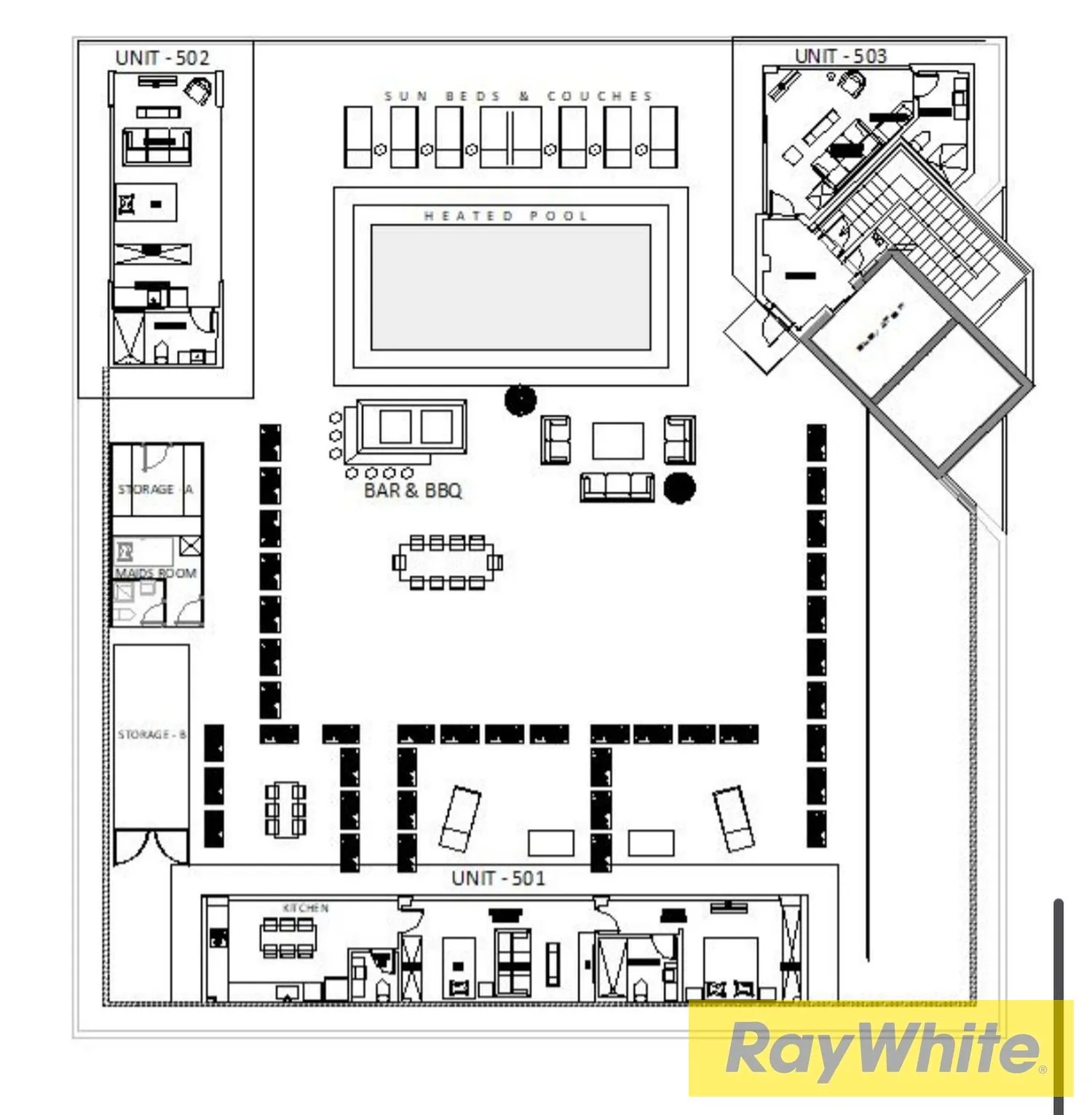 Exclusive Seaview Penthouse For Rent In Zalka | Full Details In Description — الصورة 2