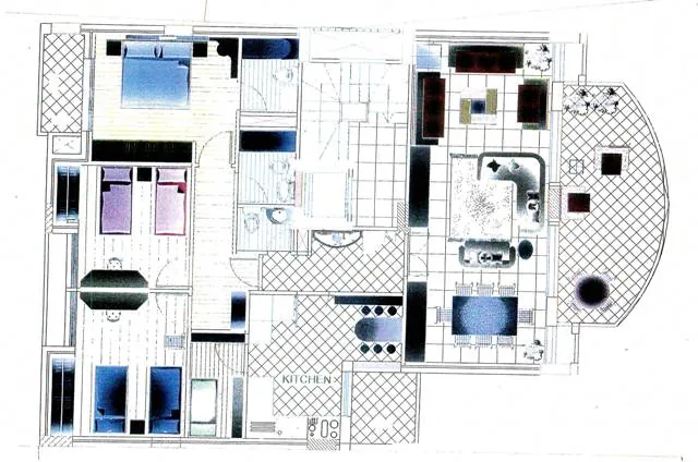 Apartment for Rent Furnished in Achrafieh — الصورة 3