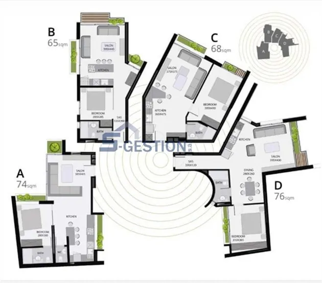 Apartment for Rent Furnished in Achrafieh — photo 3
