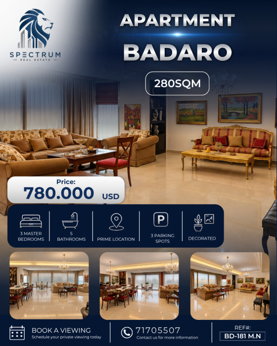 Apartment For Sale In Badaro