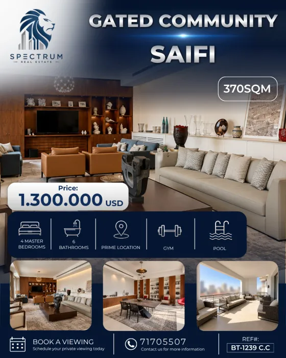 Apartment For Sale In Gemmayzeh