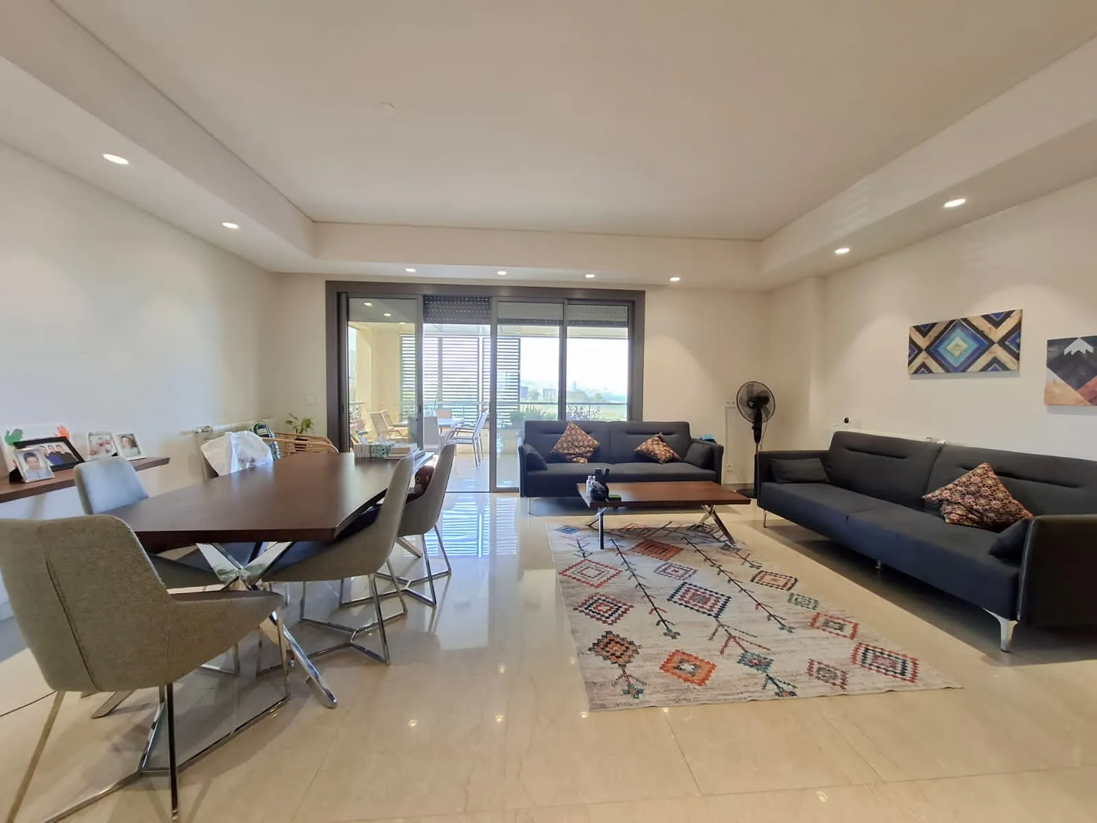 Dbayeh waterfront furnished apartment 190 sqm for Rent sea view #921 — الصورة 2