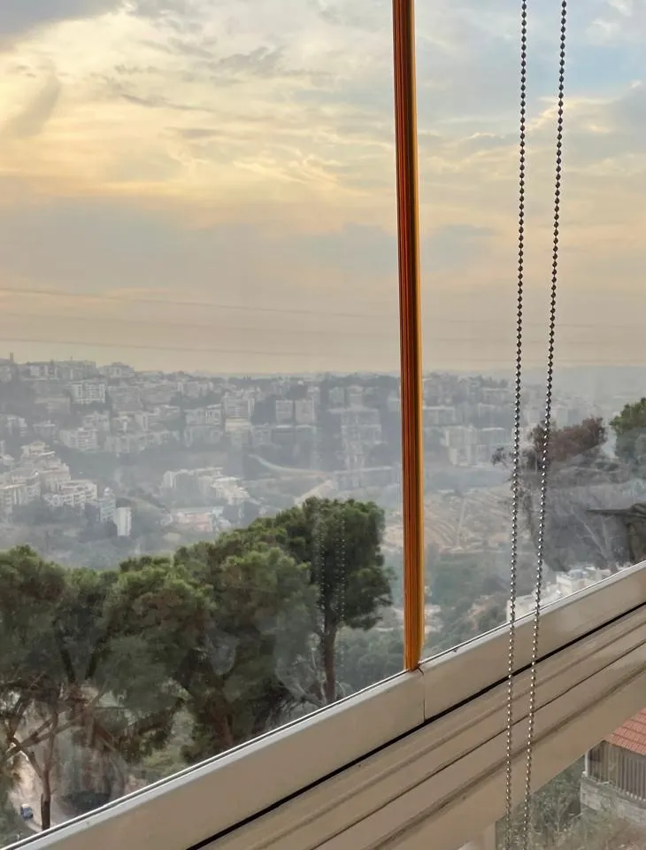 Mansourieh apartment 185 sqm for Sale panoramic view #2705 — photo 2