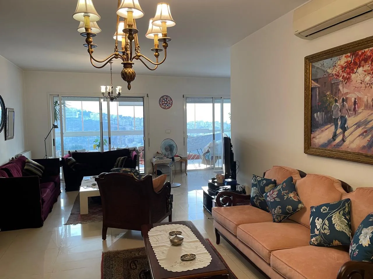 Mansourieh apartment 185 sqm for Sale panoramic view #2705 — photo 3