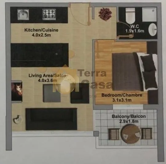 Chalet for Sale in Faqra located in nice area mountain view Ref#3535 — الصورة 4