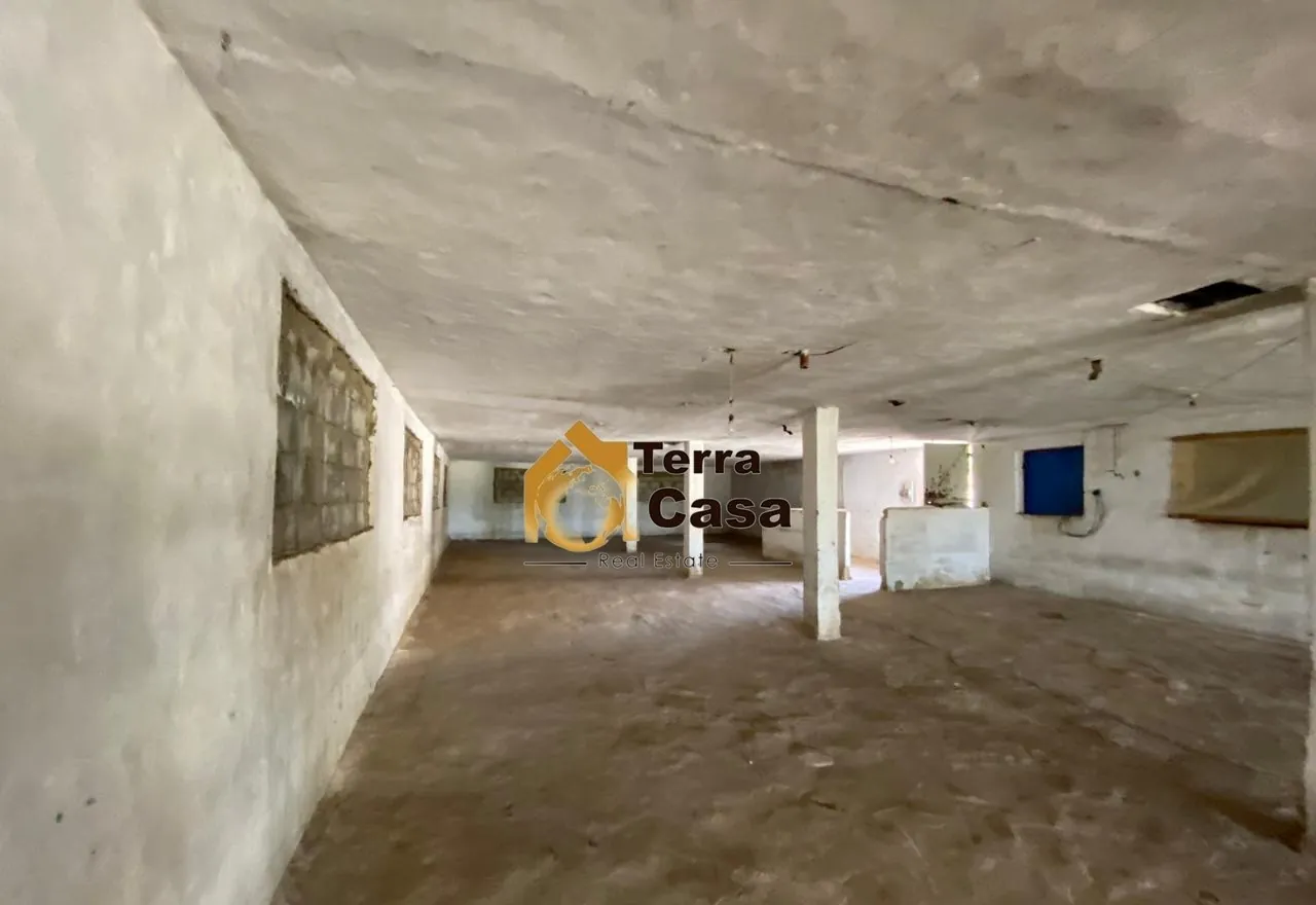 Zahle dhour warehouse for Rent prime location Ref#5240