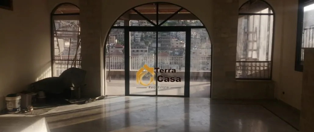 Zahle barbara apartment for Sale with open city view Ref#5251