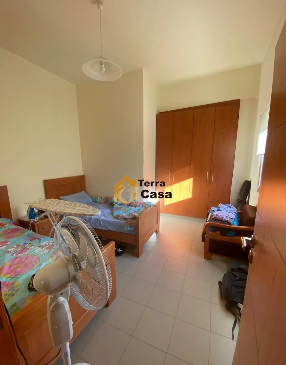 Zahle rassieh fully furnished apartment for Rent all inclusive Ref# 5404 — الصورة 3