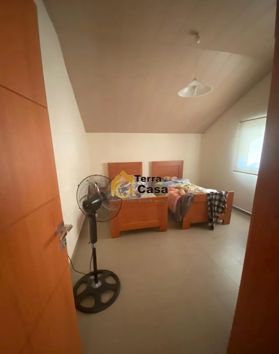 Zahle rassieh fully furnished apartment for Rent all inclusive Ref#5406 — الصورة 3