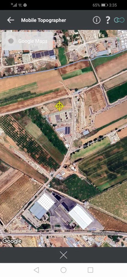 Haouch el omara land 3700 sqm zone G for Sale near highway Ref#5746