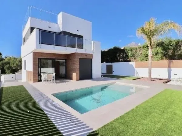 Spain Alicante brand new villa with pool in Coloma sea view RML-02008