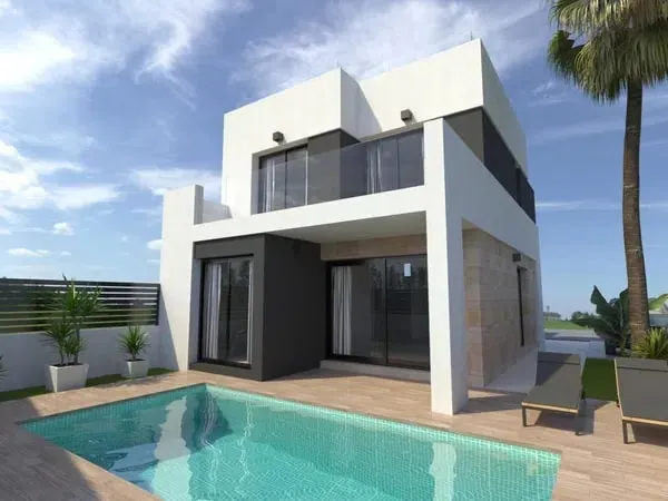 Spain Alicante brand new villa with pool in Coloma sea view RML-02008 — photo 4