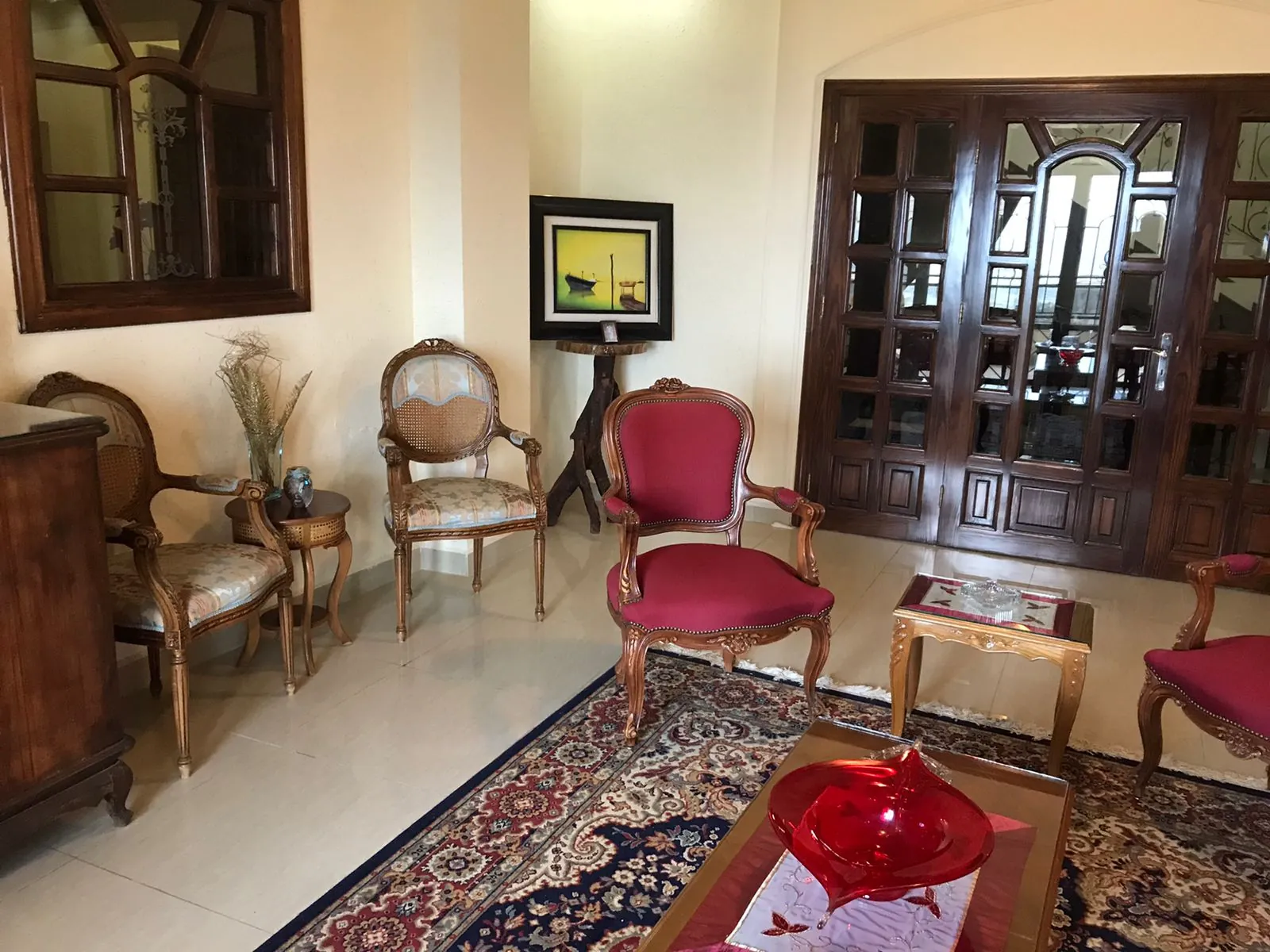 Mreijat fully furnished villa for Rent with terrace panoramic view #6513 — الصورة 2