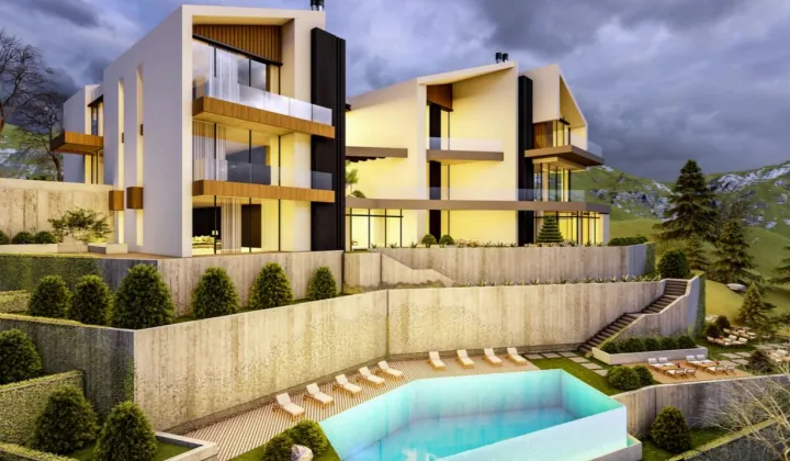 Zaarour luxury chalets with private garden & shared pool, payment facility #6604