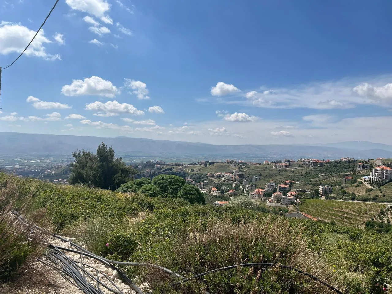 Zahle dhour land 1300 sqm for Sale panoramic view #6615 — photo 2