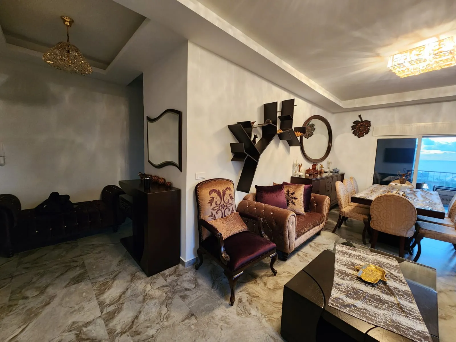 Qartaboun Jbeil fully furnished apartment for Rent, sea view #6701 — الصورة 3
