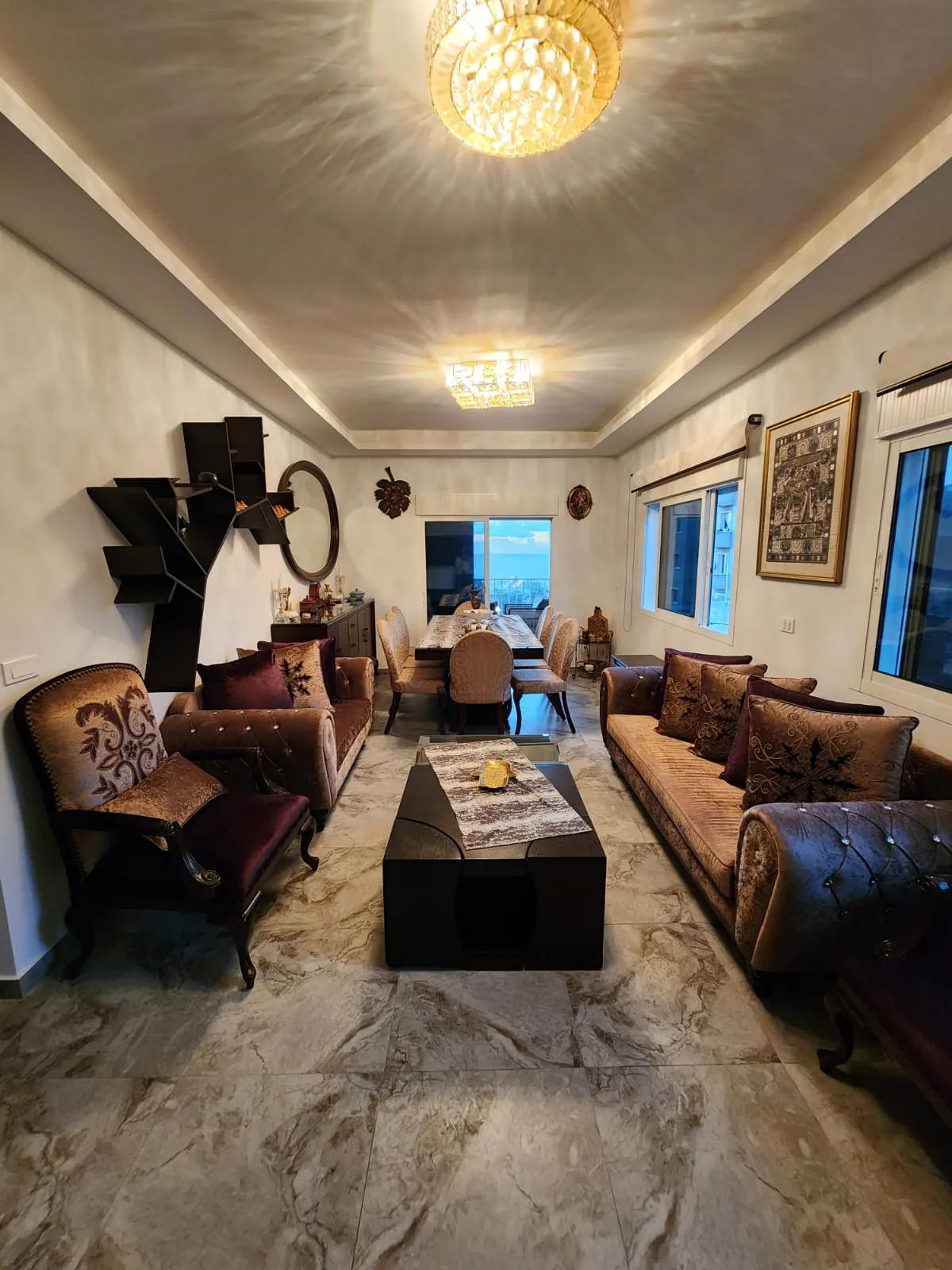 Qartaboun Jbeil fully furnished apartment for Rent, sea view #6701 — الصورة 5