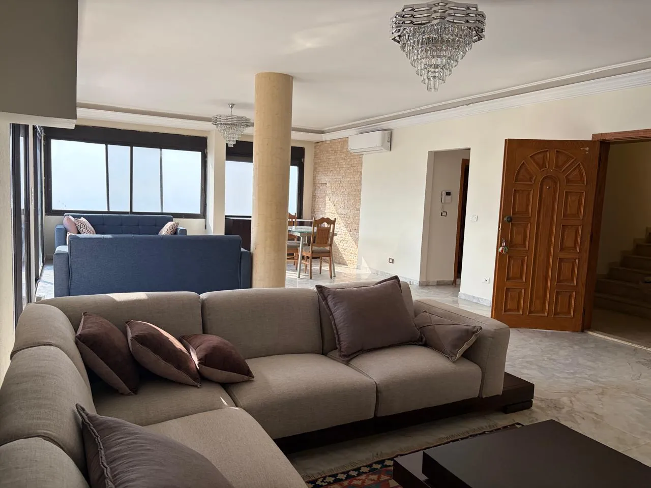 Adma roof apartment 300 sqm for Rent, sea & mountain view #6785 — الصورة 2