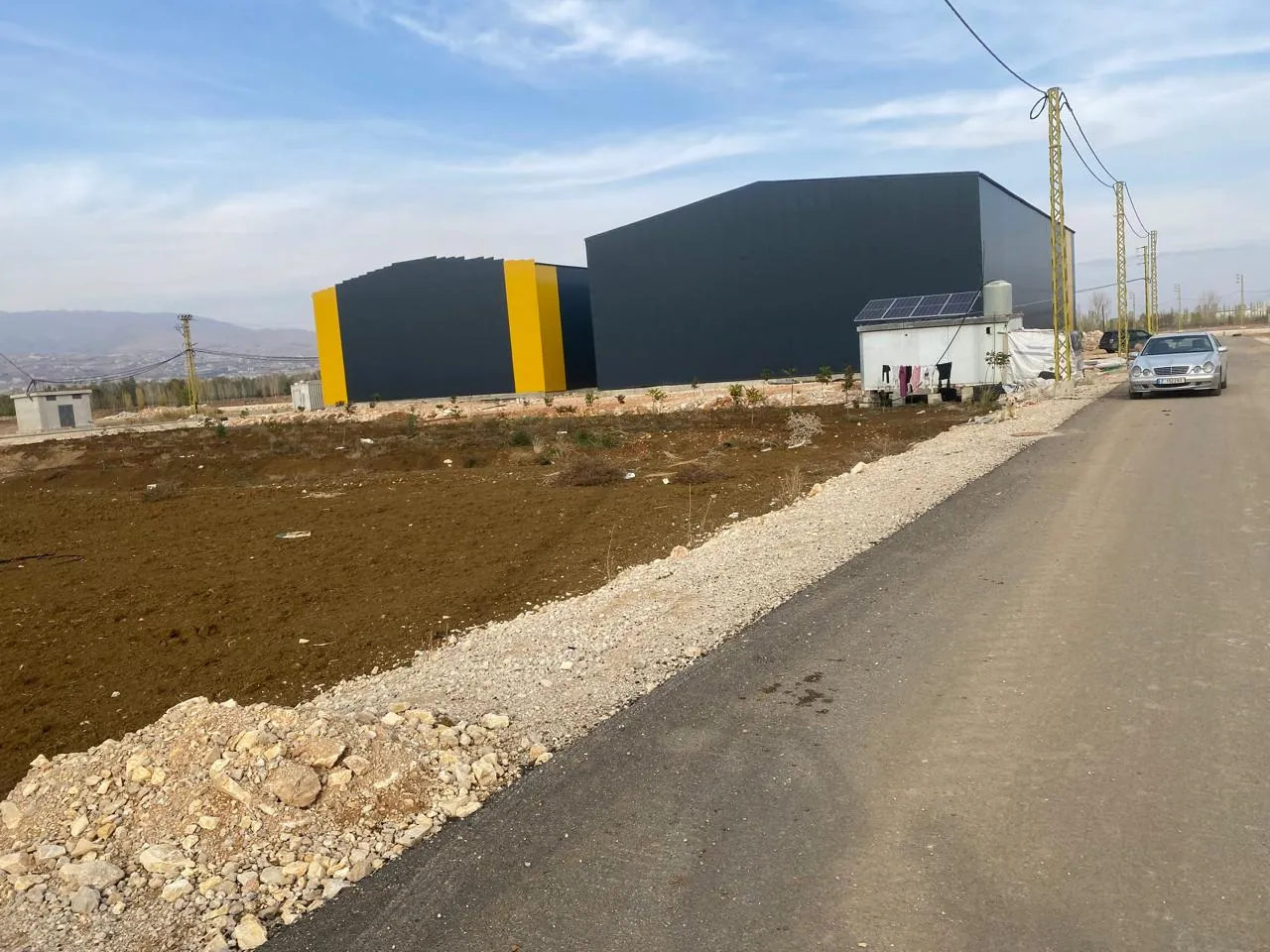 Zahle chabrayie tabet industrial land 1089 sqm close to Cascada mall #6824