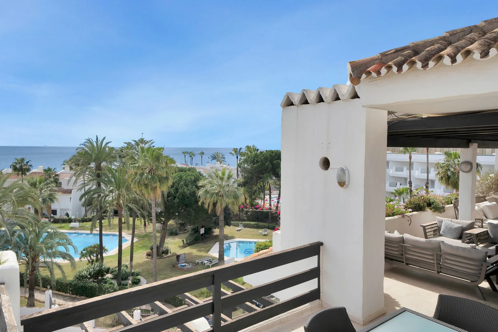 Spain get your residency! First Line Beach Penthouse panoramic sea view SPCRM5543 — الصورة 3
