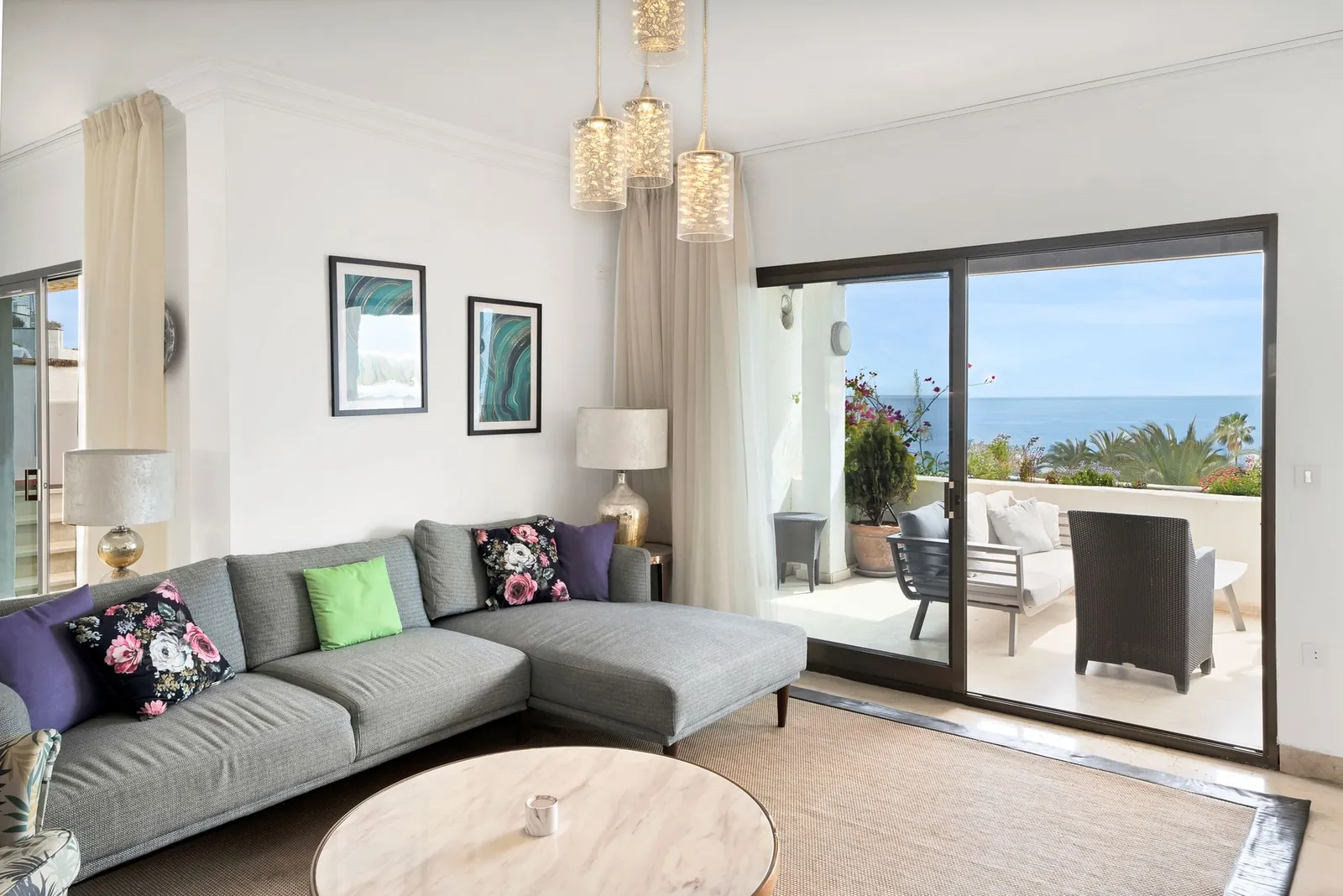 Spain get your residency! First Line Beach Penthouse panoramic sea view SPCRM5543 — الصورة 5