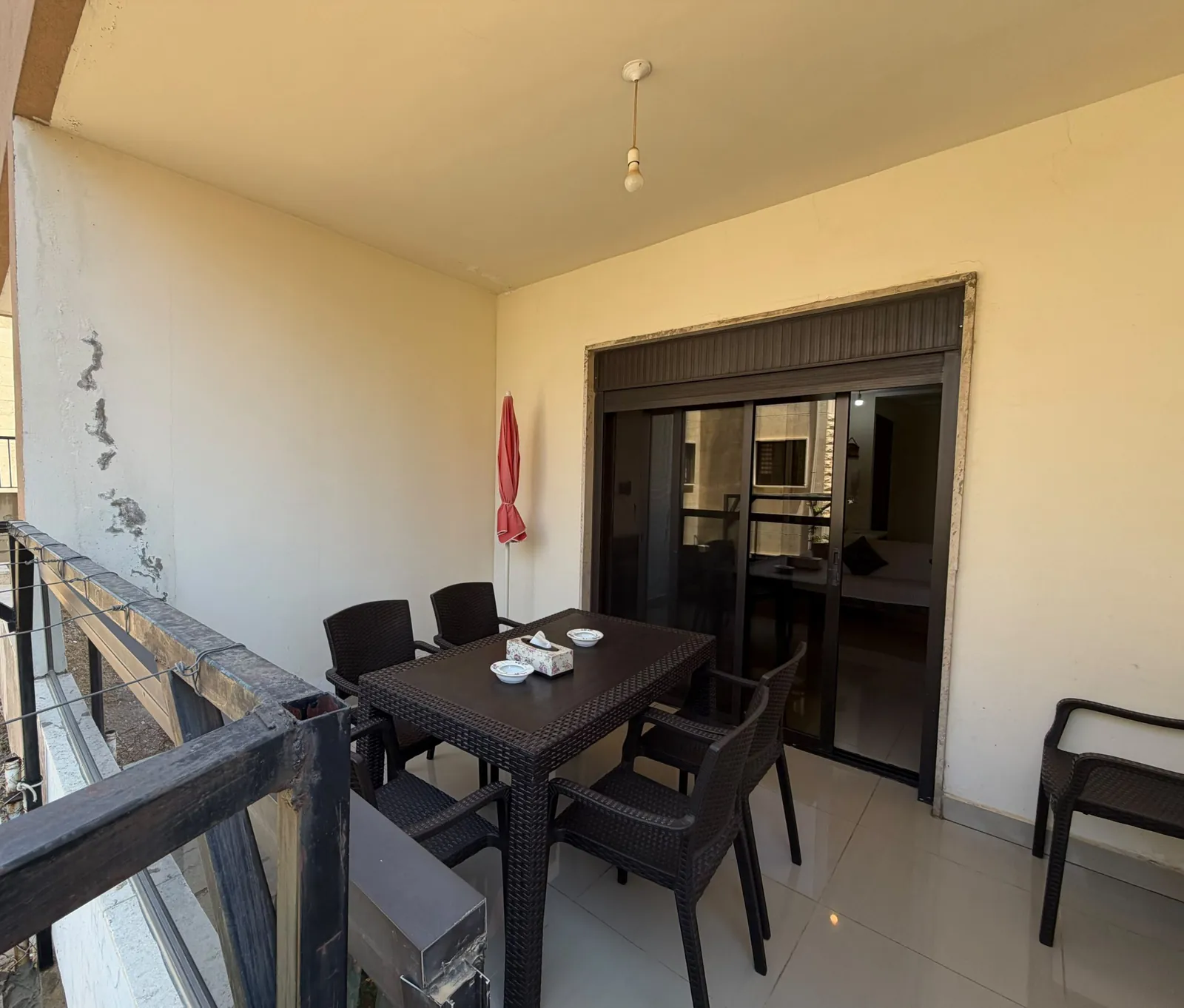 Zahle el hemmar furnished apartment + 110 sqm garden for Rent #6960 — الصورة 2