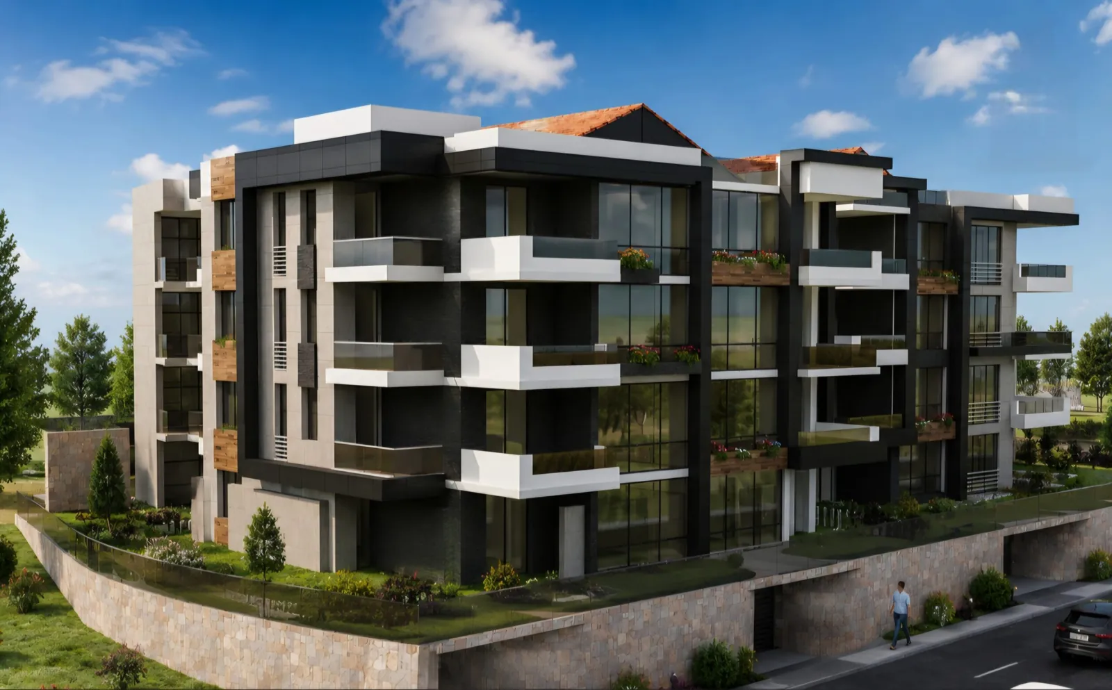 Dhour zahle luxury new project 175 sqm + 92 sqm garden #7023