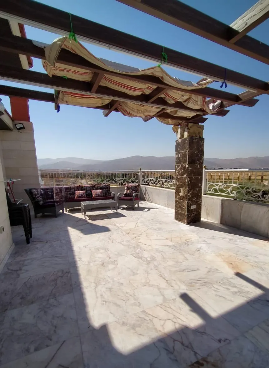 Majdel Anjar luxury triplex villa uncompleted, with big terrace #7035