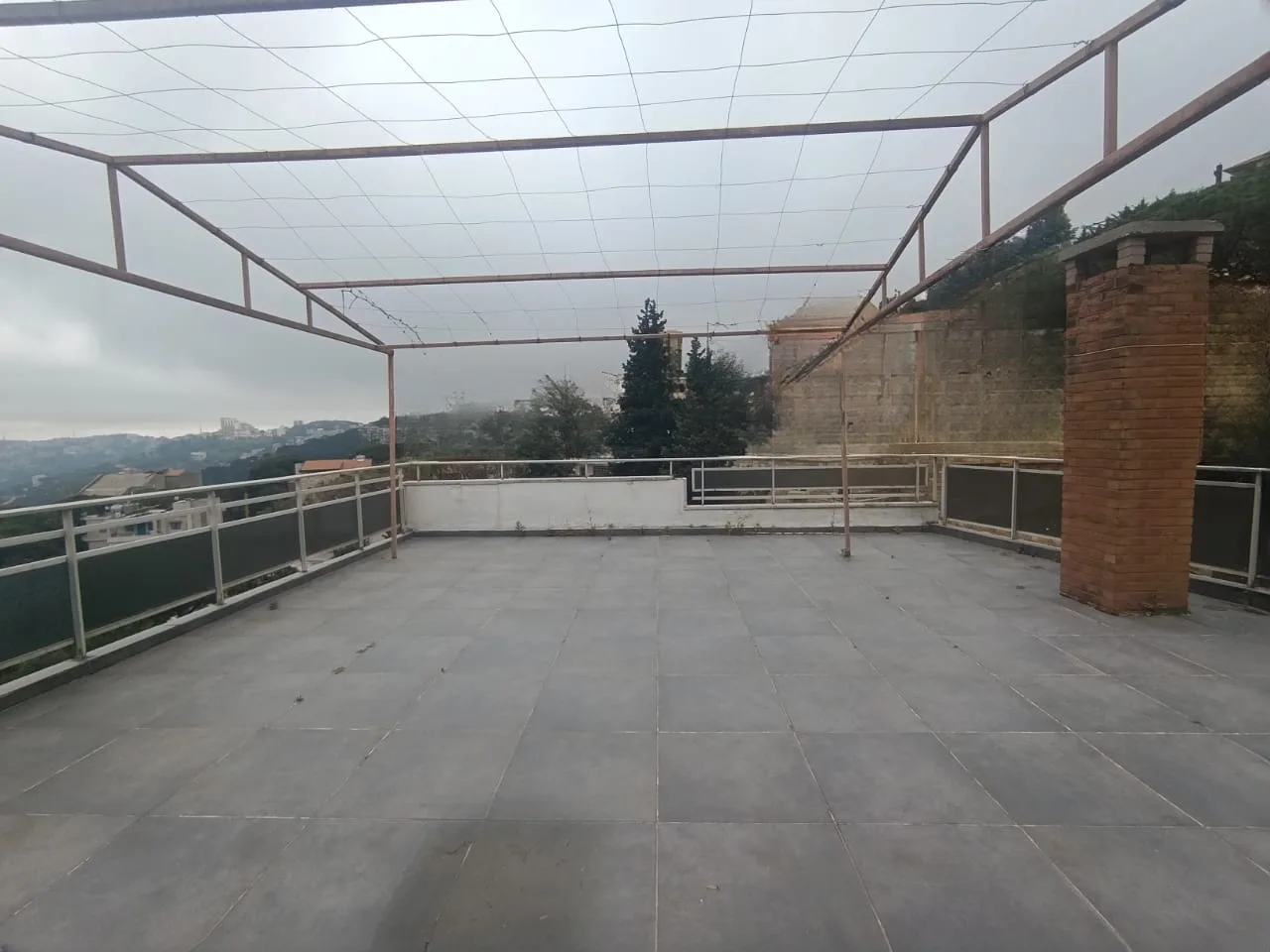 Rooftop Apartment for Rent in Broumana
