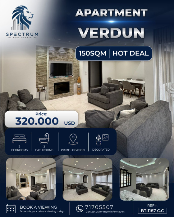 Apartment For Sale In Verdun