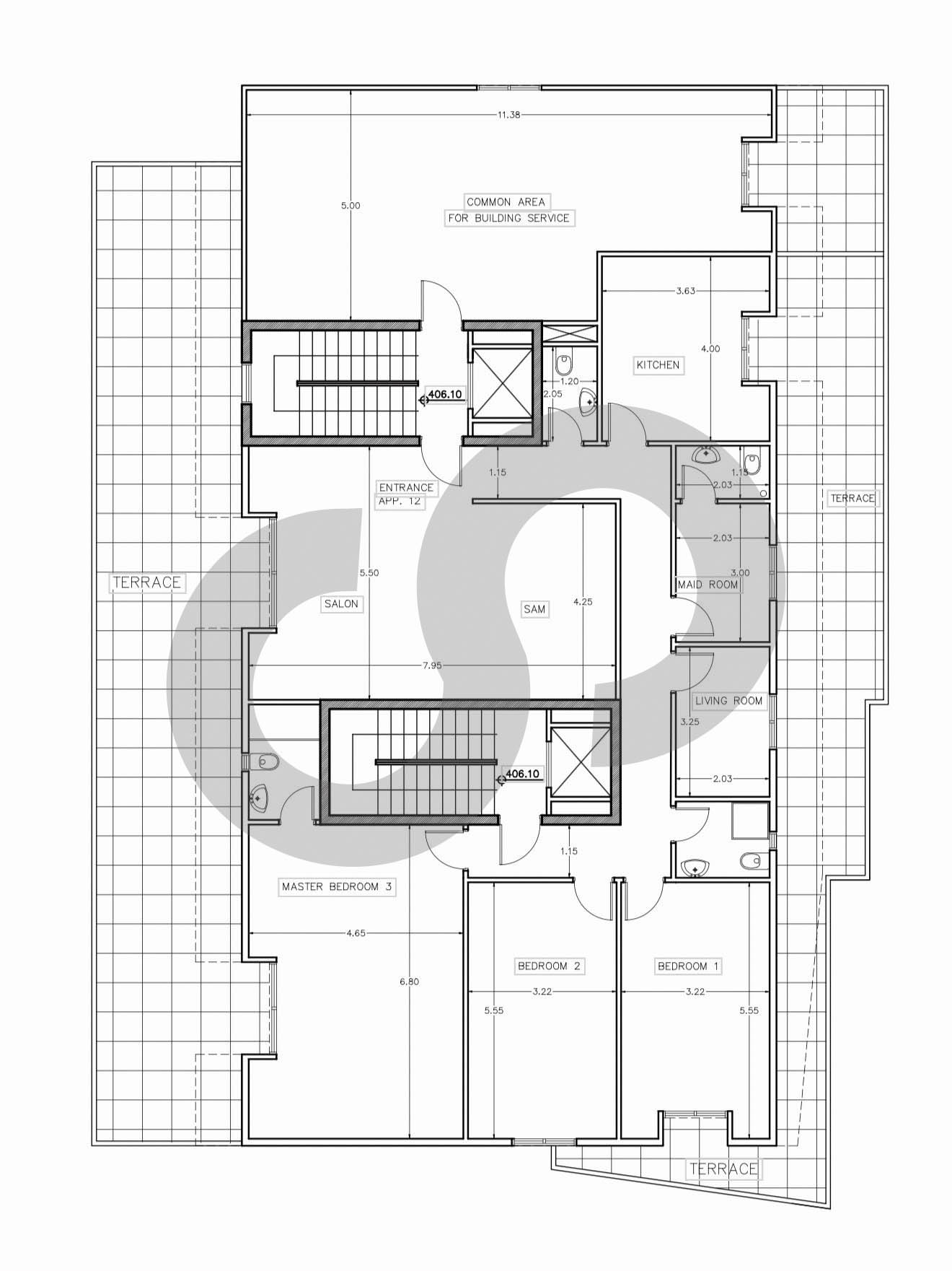 BSALIM/ Nabay/ payment facilities/ brand new/ apartments/ terrace/ luxurious/ calm area — الصورة 2