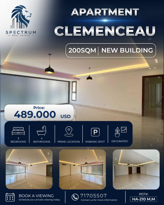 Apartment For Sale In Clemenceau